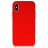 Apple iPhone X Kılıf Lansman Legant Silikon - Kırmızı