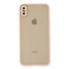 Apple iPhone X Kılıf Montreal Silikon Kapak - Pembe