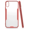 Apple iPhone X Kılıf Platin Silikon - Pembe