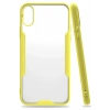 Apple iPhone X Kılıf Platin Silikon - Sarı