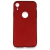 Apple iPhone XR Kılıf First Silikon - Bordo