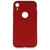 Apple iPhone XR Kılıf First Silikon - Bordo