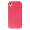 Apple iPhone XR Kılıf First Silikon - Pembe