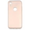 Apple iPhone XR Kılıf First Silikon - Rose Gold