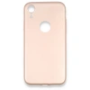 Apple iPhone XR Kılıf First Silikon - Rose Gold