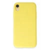 Apple iPhone XR Kılıf First Silikon - Sarı