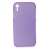 Apple iPhone XR Kılıf PP Ultra İnce Kapak - Mor