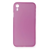 Apple iPhone XR Kılıf PP Ultra İnce Kapak - Pembe
