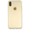 Apple iPhone XS Max Kılıf First Silikon - Gold