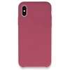Apple iPhone XS Max Kılıf Lansman Legant Silikon - Fuşya