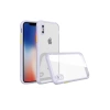 Apple iPhone XS Max Kılıf Miami Şeffaf Silikon - Lila