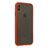 Apple iPhone XS Max Kılıf Montreal Silikon Kapak - Kırmızı