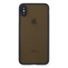 Apple iPhone XS Max Kılıf Montreal Silikon Kapak - Lacivert