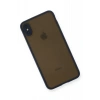 Apple iPhone XS Max Kılıf Montreal Silikon Kapak - Lacivert