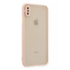 Apple iPhone XS Max Kılıf Montreal Silikon Kapak - Pembe