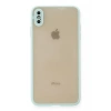 Apple iPhone XS Max Kılıf Montreal Silikon Kapak - Turkuaz