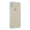 Apple iPhone XS Max Kılıf Montreal Silikon Kapak - Turkuaz