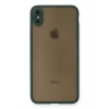 Apple iPhone XS Max Kılıf Montreal Silikon Kapak - Yeşil