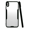 Apple iPhone XS Max Kılıf Platin Silikon - Siyah