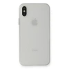 Apple iPhone XS Max Kılıf PP Ultra İnce Kapak - Beyaz