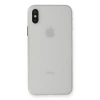Apple iPhone XS Max Kılıf PP Ultra İnce Kapak - Beyaz