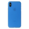 Apple iPhone XS Max Kılıf PP Ultra İnce Kapak - Mavi
