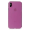 Apple iPhone XS Max Kılıf PP Ultra İnce Kapak - Pembe