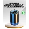 Araç İçi Difüzör Nemlendirici ve Aromaterapi Özellikli