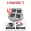Banyo Gider Süzgeci 50 Adet Yapışkanlı Filtre, 10x10 cm