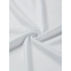 Baskılı Oversize Bisiklet Yaka T-shirt - Beyaz