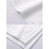 Baskılı Oversize Bisiklet Yaka T-shirt - Beyaz