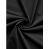 Baskılı Oversize Bisiklet Yaka T-shirt - Siyah