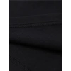 Baskılı Oversize Bisiklet Yaka T-shirt - Siyah