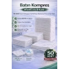Batın Kompres 45x45 cm 8 Katlı 50 Adet Tel Tel Gaz Kompres Steril Olmayan Pansuman Bezi