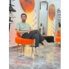 BayTuluk BT-C8 Bej Süet Bej Yüksek Taban Postal Günlük Erkek Bot