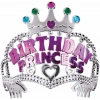 Birthday Princess Yazılı Çocuk Parti Tacı