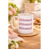 #Blessed Yazılı Porselen Kupa Model 34 – Motivasyonlu Kahve Kupası - Günlük Kullanım & Hediye