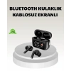 Bluetooth 5.3 ANC Kablosuz Kulaklık – Dokunmatik Kontrol, Dijital Ekran ve Uzun Pil Ömrü