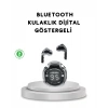 Bluetooth 5.3 Kablosuz Kulaklık HiFi Stereo ve Ekstra Bass Dijital Ekranlı