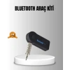 Bluetooth AUX Araç Kiti Eller Serbest Müzik Çalar Dahili Mikrofonlu