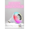Bluetooth Hoparlör Akıllı Rgb Led Işık Renk Değiştirme Ses Bombası Ampül Görünümlü