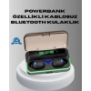 Bluetooth Kulaklık 800mAh Powerbank Düşük Gecikmeli
