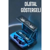Bluetooth Kulaklık Dijital Göstergeli Kablosuz Uzun Pil Ömrü