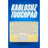 Bluetooth Touchpad Klavye Ultra İnce Taşınabilir Q Klavye