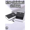 Büyük Boy Anahtarlı Kitap Görünümlü Gizli Kasa Çelik Kasa Altın Kasası