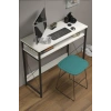 Çalışma Masası  Bilgisayar Laptop Ofis Masası Okul Ev Beyaz