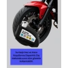Çelik Gövdeli Alarm Disk Kilidi Motosiklet ve Bisiklet İçin Güvenlik