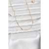 CM 14K Gold Renk Bar Zincir Model 60 cm Kadın Kolye