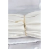 CM 14K Gold Renk Ezme Burgu Zincir Model Kadın Bileklik