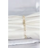 CM 14K Gold Renk Kalın Ataç Zincir Model Kadın Bileklik
